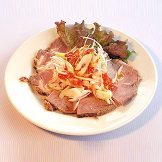 ピリ辛ネギチャーシュー 520円